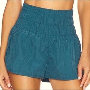 Free People Movement The Way Home Short Teal Womens Size Small